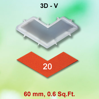 PVC Concrete Tile Mould